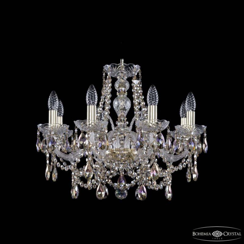 Подвесная люстра Bohemia Ivele Crystal 1411 1411/8/195 G R801