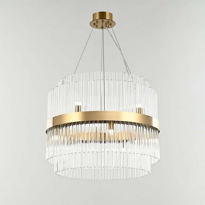 Подвесная люстра Arte Milano Бари 430110.500.10.G9.C1 BS