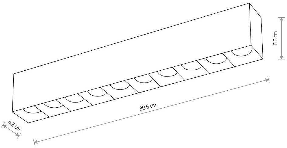 Накладной светильник Nowodvorski Midi Led 10060