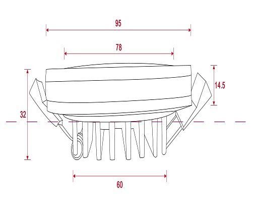 Встраиваемый светильник Maytoni Phanton DL303-L12B