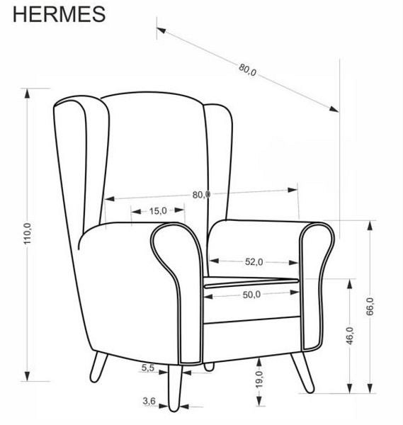 Кресло Hermes