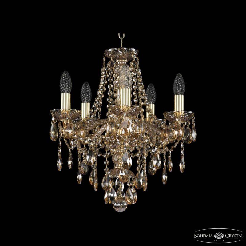 Подвесная люстра Bohemia Ivele Crystal 1415 1415/5/141 G M721