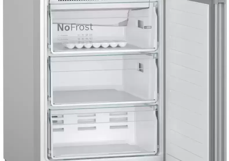 Холодильник с нижней морозильной камерой BOSCH KGN39XI27R