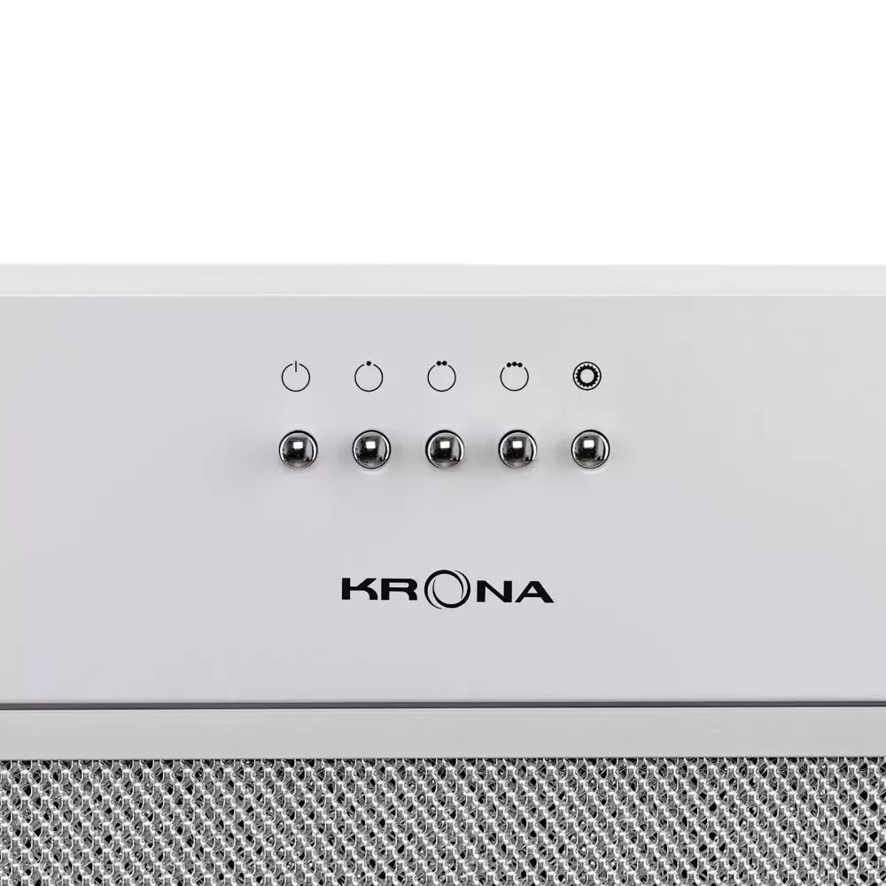 Встраиваемая вытяжка KRONA Ameli 600 white PB