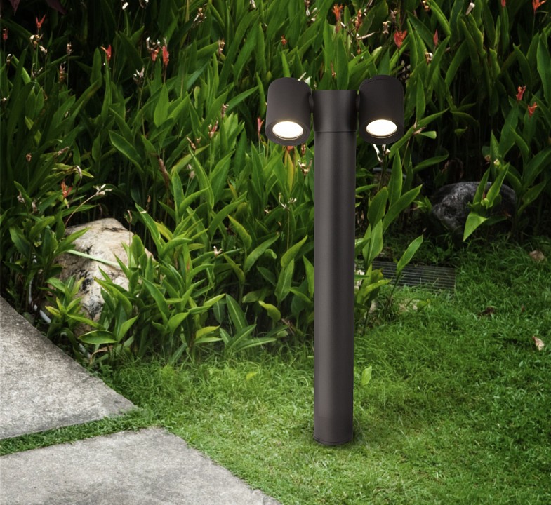 Наземный низкий светильник Maytoni Outdoor Wall Street O010FL-02B