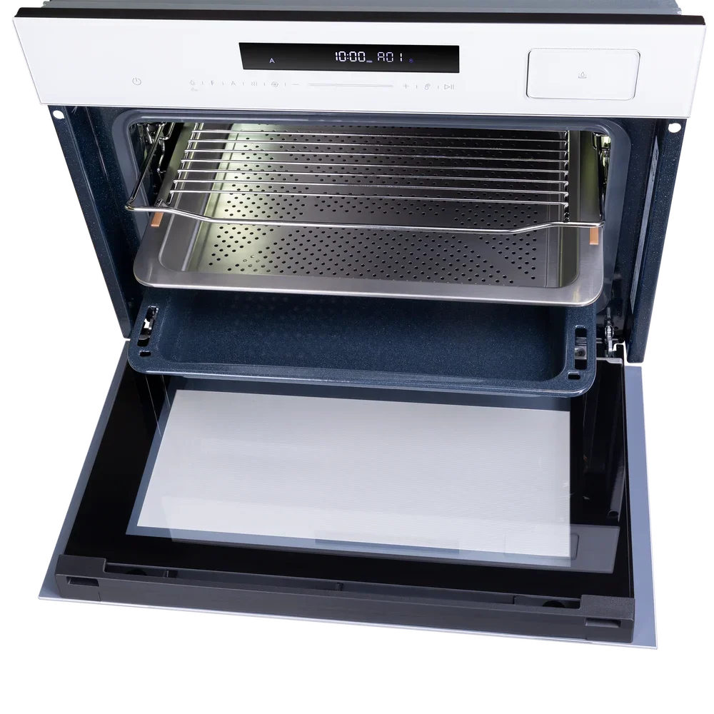 Компактный духовой шкаф с паром Maunfeld MCMO5016STGW