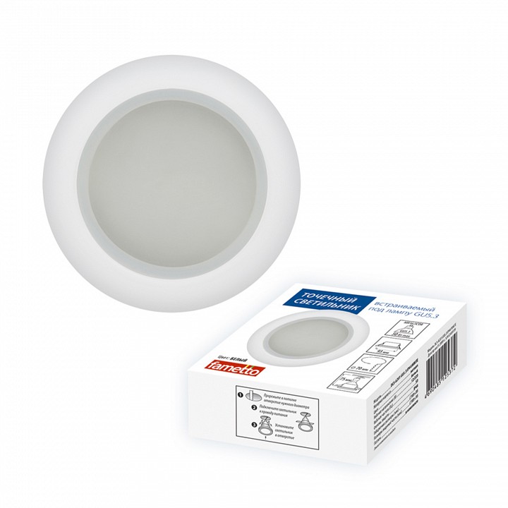 Встраиваемый светильник Fametto DLS-A201 UL-00006040