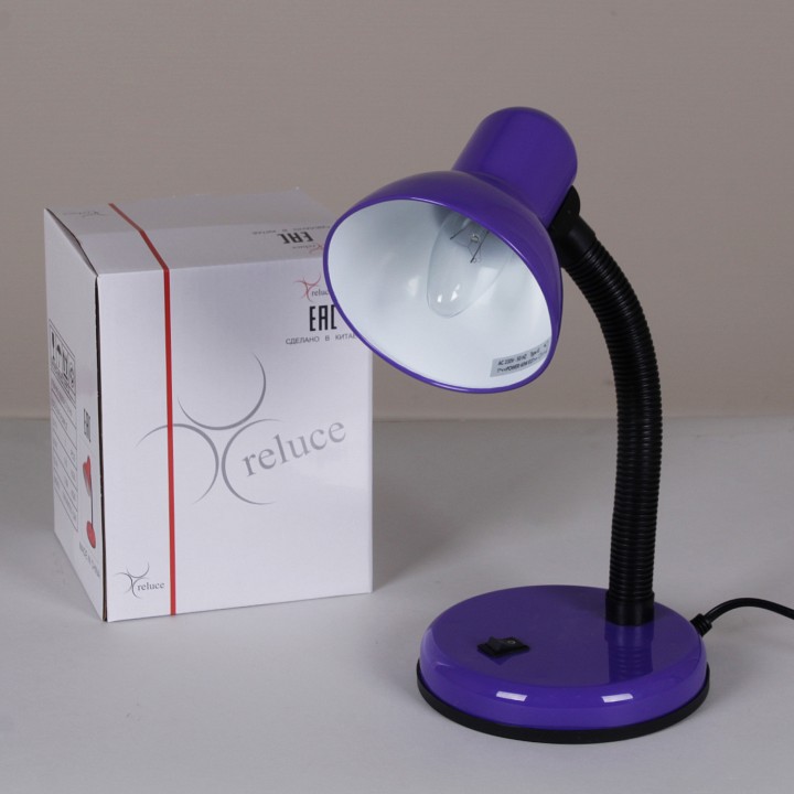 Настольная лампа декоративная Reluce  00203-0.7-01 PURPLE