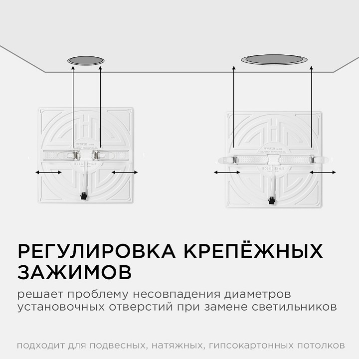 Встраиваемый светильник Apeyron Electrics  06-119