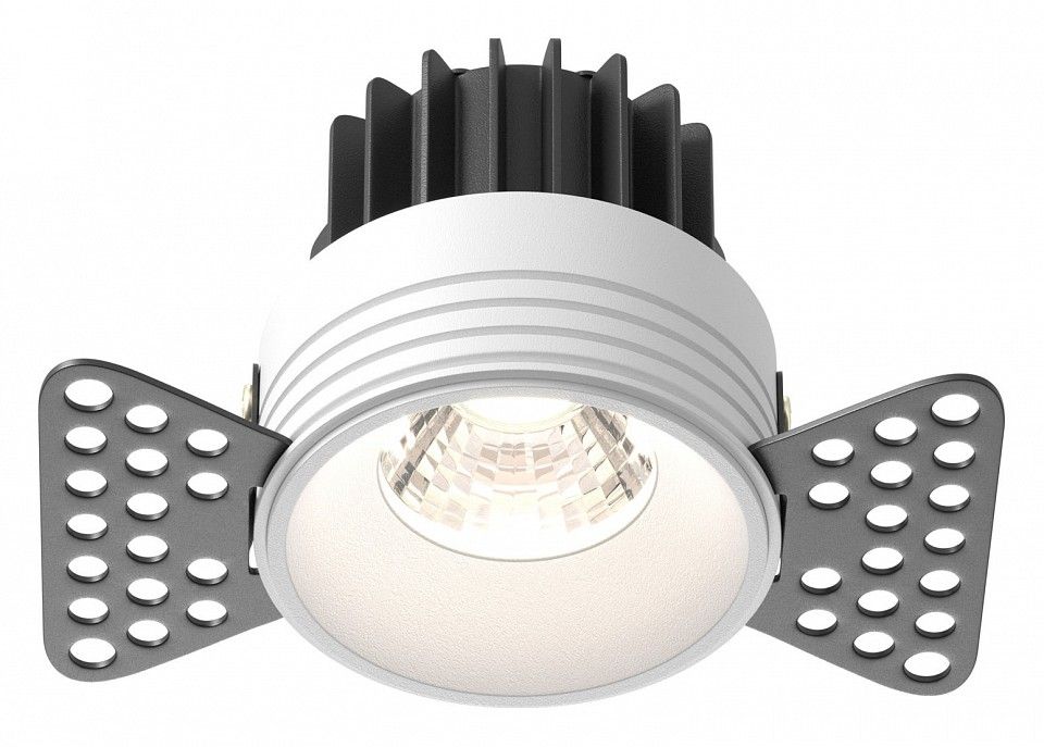 Встраиваемый светильник Maytoni Technical Раунд DL058-7W4K-TRS-W