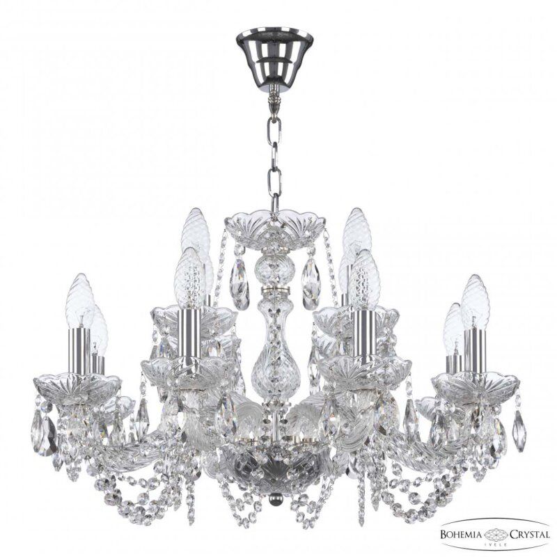 Подвесная люстра Bohemia Ivele Crystal 119 119/8+4/200 Ni
