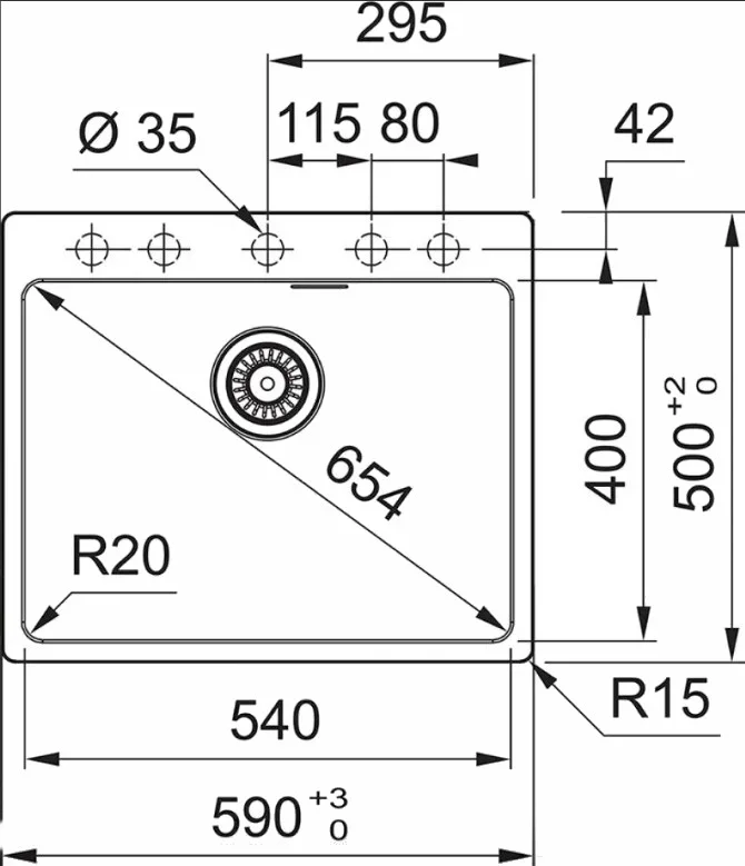 Мойка Franke MRG 610-54 FTL снежно-белый