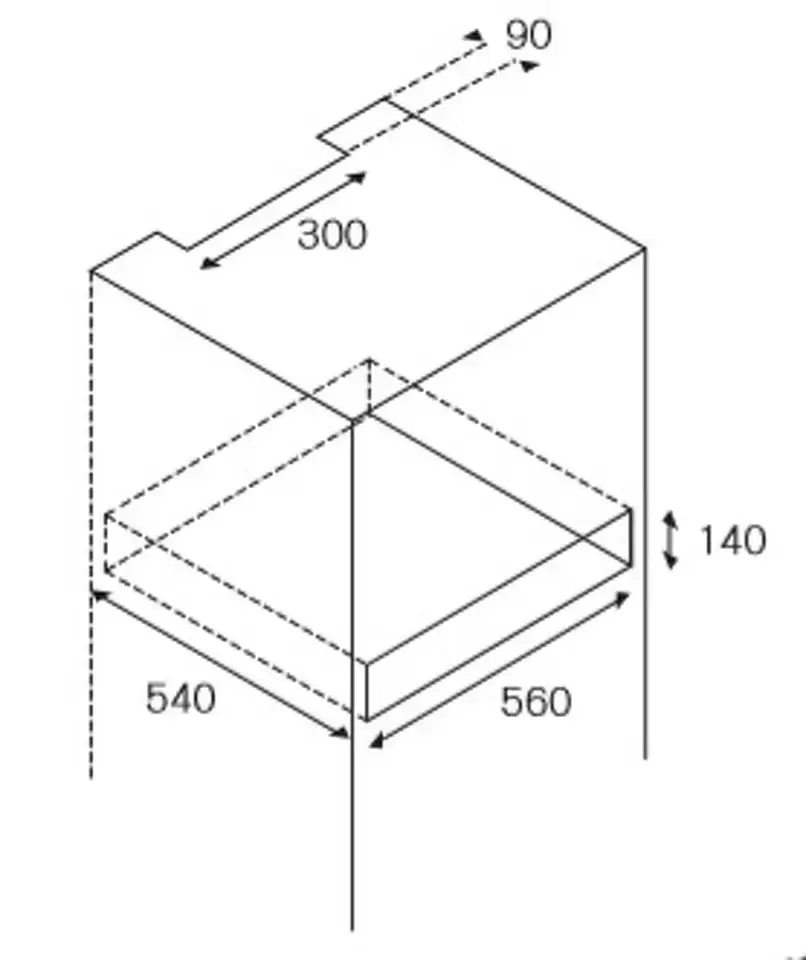 Встраиваемый ящик для подогрева Bertazzoni WD60X
