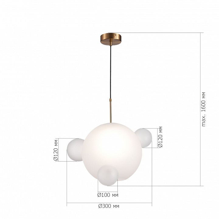 Подвесной светильник ST-Luce Bopone SL1133.503.01