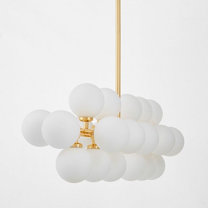 Люстра на штанге LUMINA DECO MARSIADA LDP 6033-24 GD