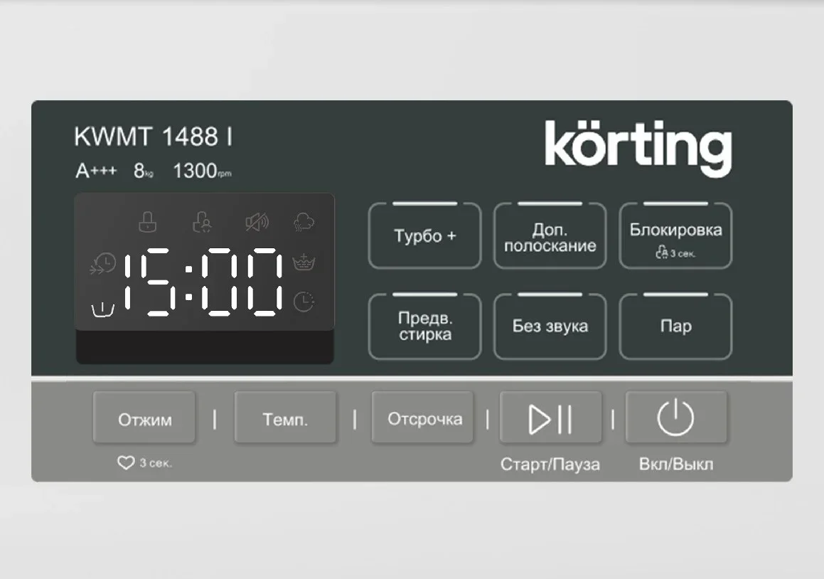 Стиральная машина Korting KWMT 1488 I