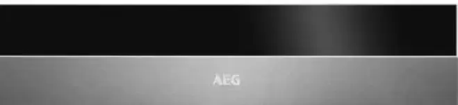 Встраиваемый ящик для подогрева посуды AEG KDE911424B