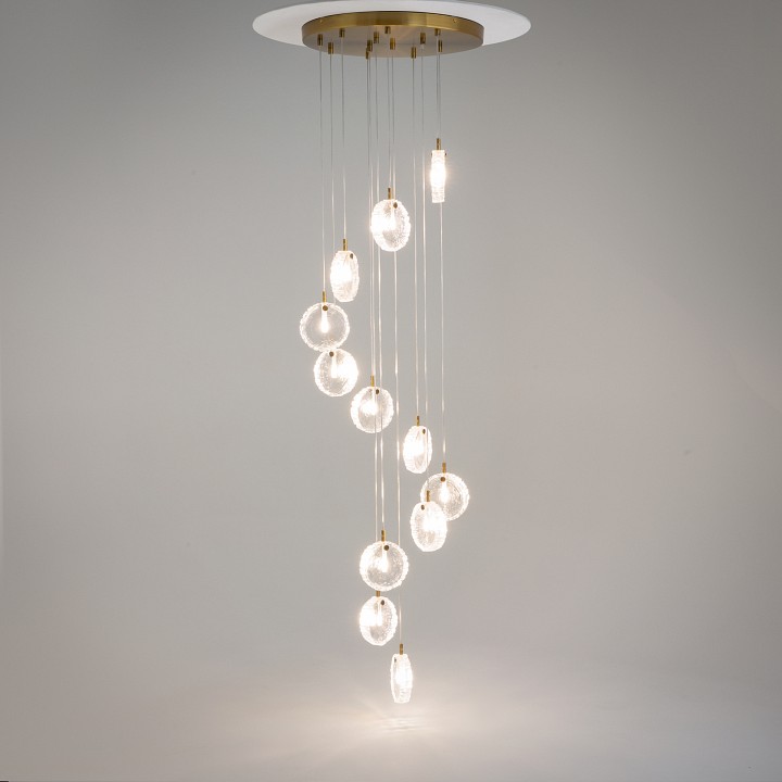 Подвесная люстра Maytoni Frozen MOD254PL-12BS