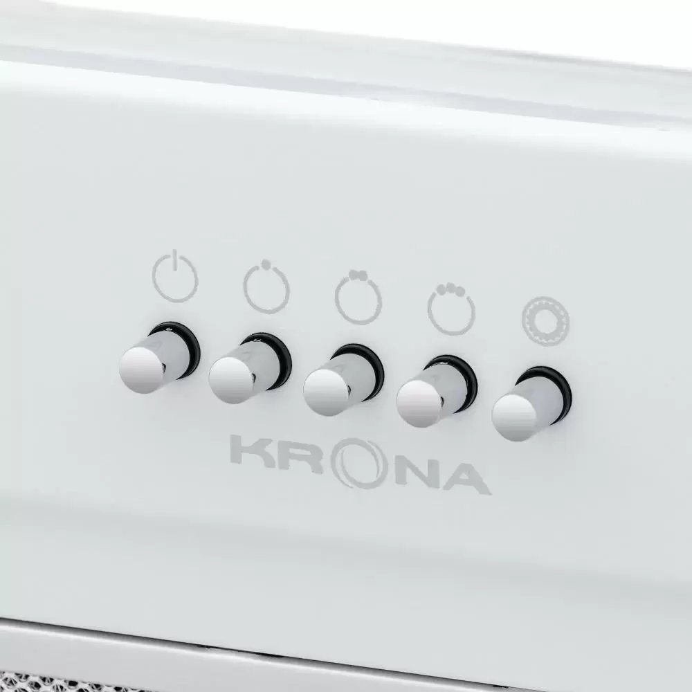 Встраиваемая вытяжка Krona ELISA 600 WHITE PB