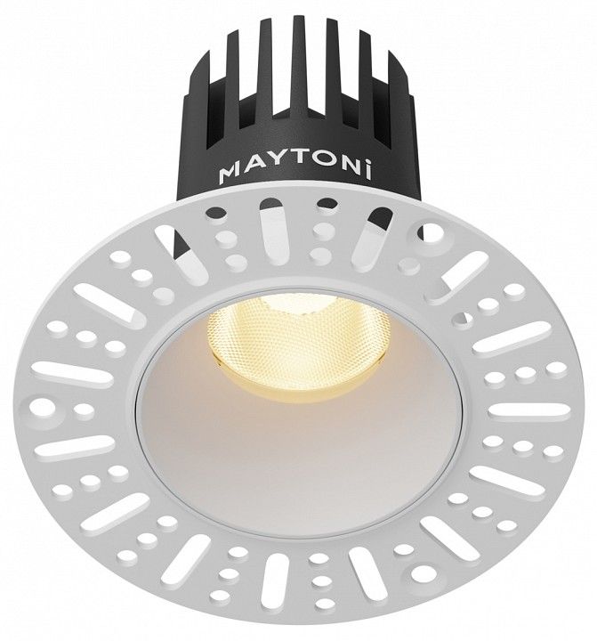 Встраиваемый светильник Maytoni Technical Омут DL119-10W-2.7K-TRS-W
