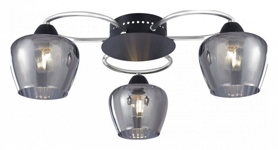 Потолочная люстра Arte Milano AMALFI-321508 321508/3 CR+BK