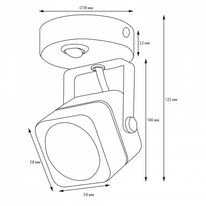 Бра Fametto Sotto UL-00009424