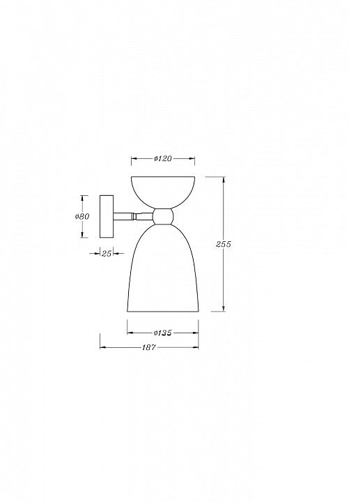 Бра Maytoni Cloches MOD113WL-01W