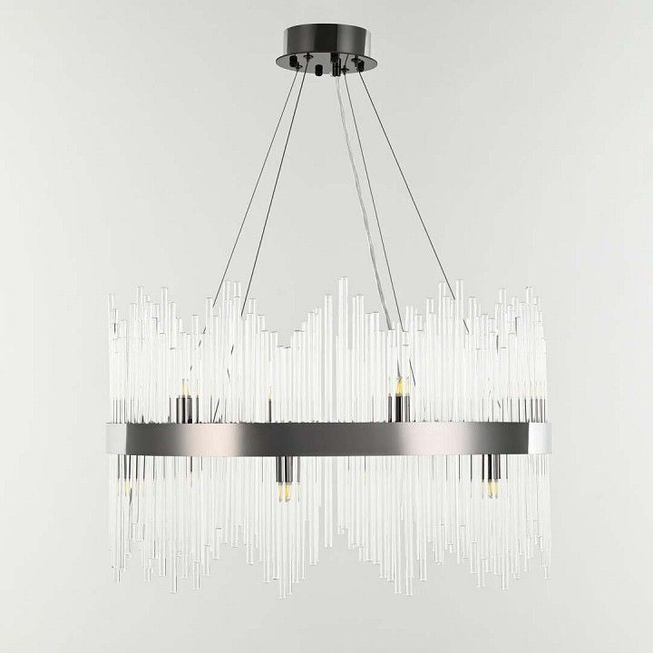 Подвесная люстра Arte Milano Бари 430110.600.12.G9.A1 BK