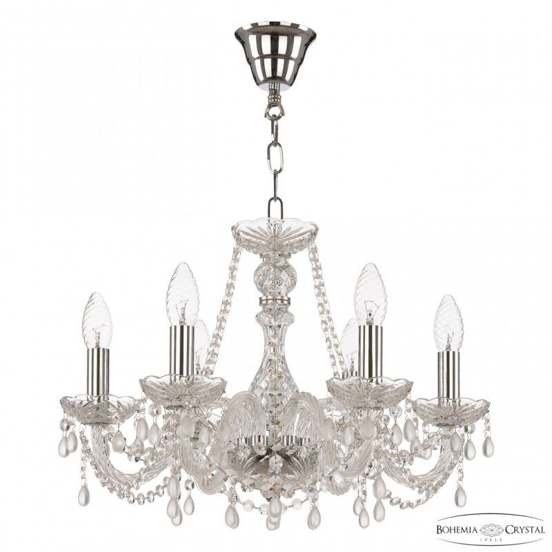 Подвесная люстра Bohemia Ivele Crystal 112 112/6/165 Ni V0300
