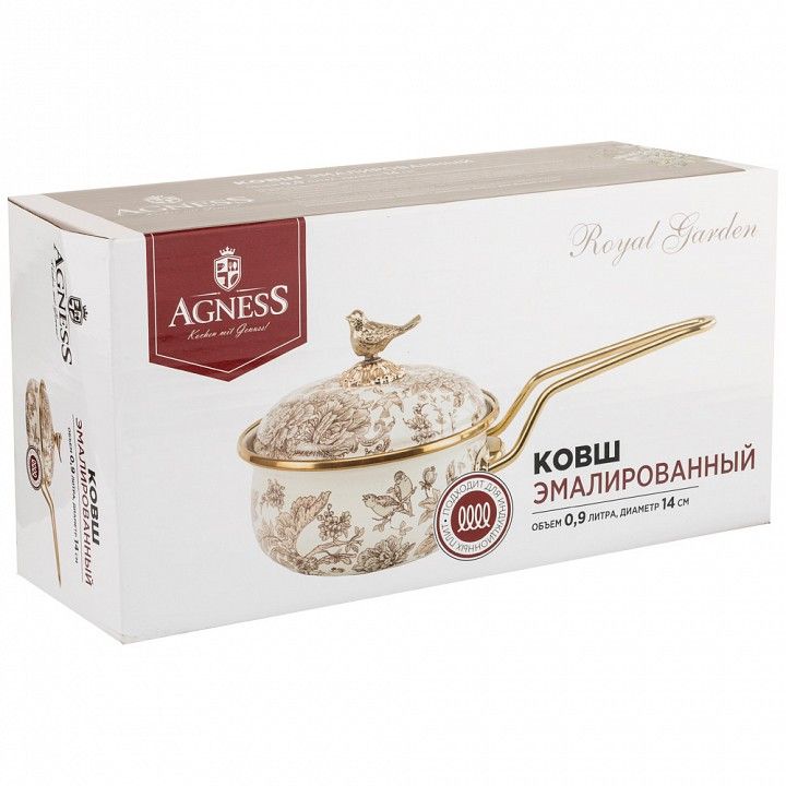 Ковш (900 мл) Agness Royal Garden 950-080