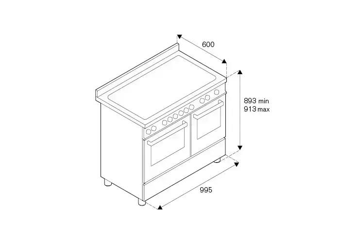 Варочный центр Bertazzoni MAS105I2ENET