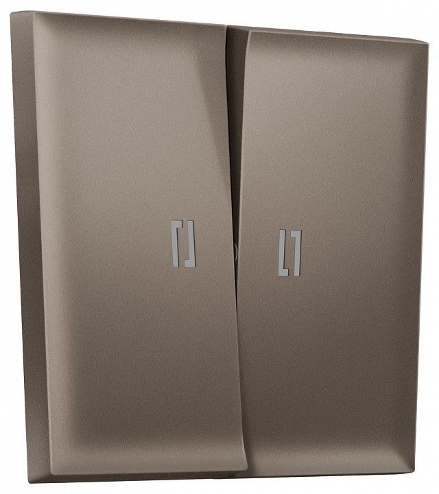 Клавиши для выключателя двухклавишного с подсветкой Ambrella Volt SIGMA SP6340
