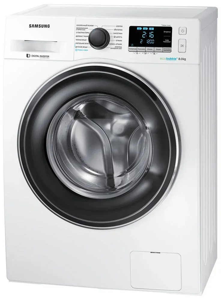 Стиральная машина Samsung WW 80 K 62 E 07 W/DLP
