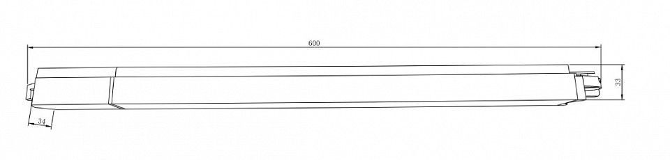 Накладной светильник Maytoni Technical Basis TR000-1-24W3K-W