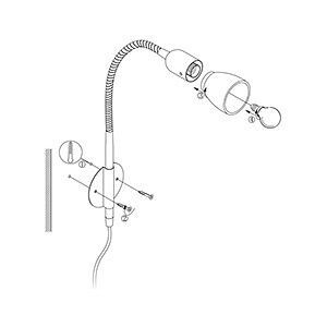 Бра Globo Cathy 5453-1W