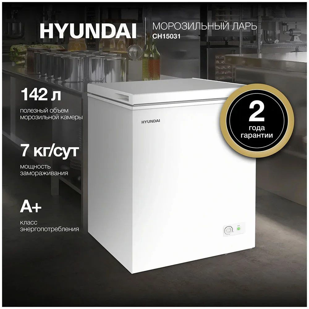 Морозильный ларь Hyundai CH15031