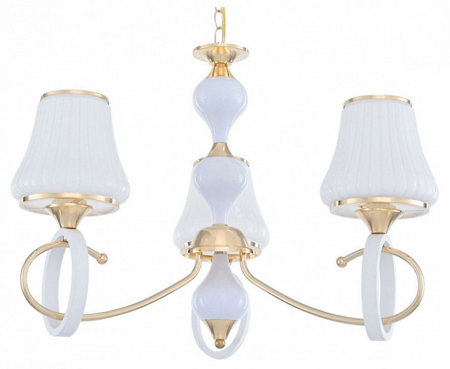 Подвесная люстра Arte Milano Florentia-2387 302387/3 Wh/Gd