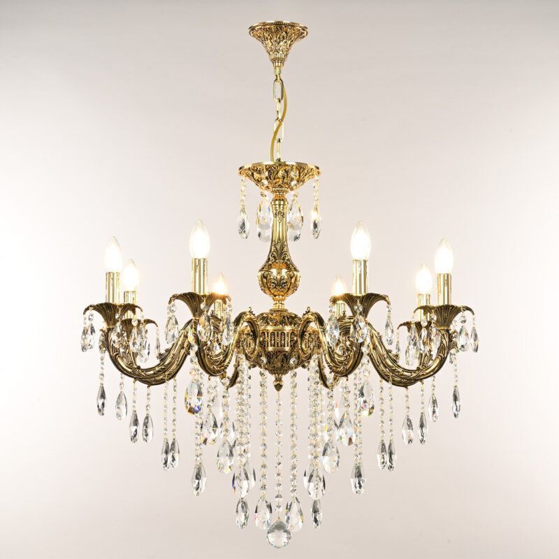 Подвесная люстра Bohemia Ivele Crystal AL7901 AL79101/8/250 B GB