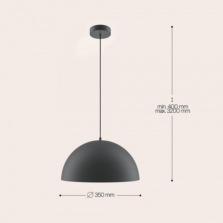 Подвесной светильник Maytoni Базовые цвета MOD168PL-01B