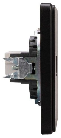 Розетка Ethernet RJ-45 и со шторками, без рамки Kranz ROUND KR-78-0724-3