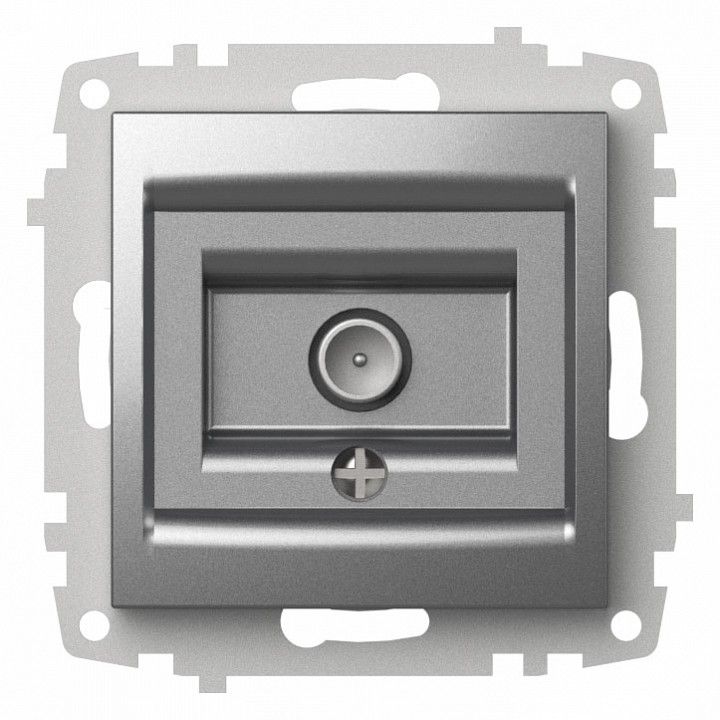 ТВ-розетка оконечная без рамки Elbi Eleсtriс Zena Vega 609-011000-273