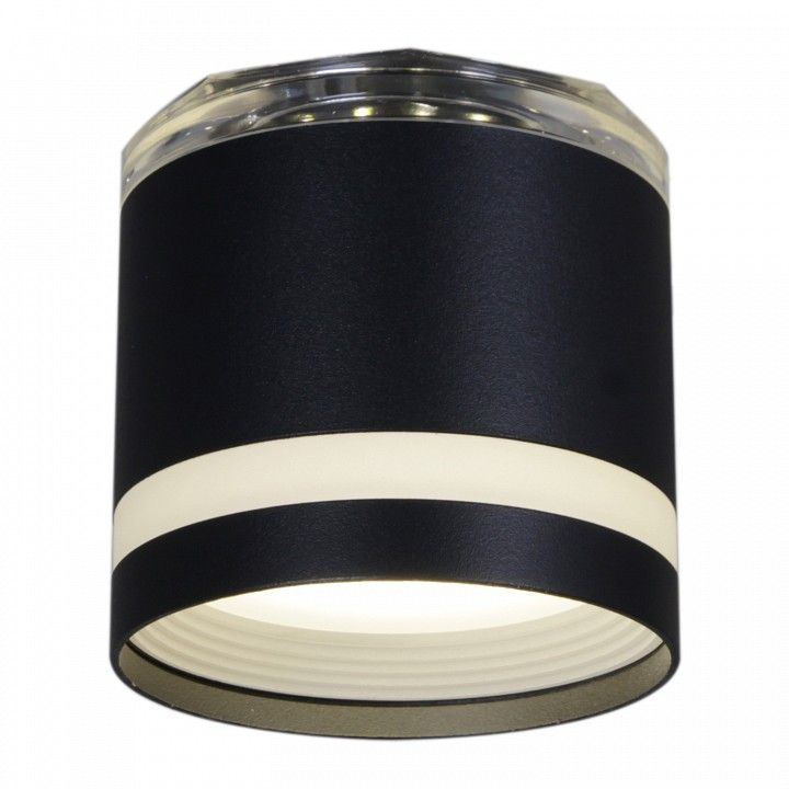 Накладной светильник Reluce  53001-9.5-001LD GX53+LED3W BK