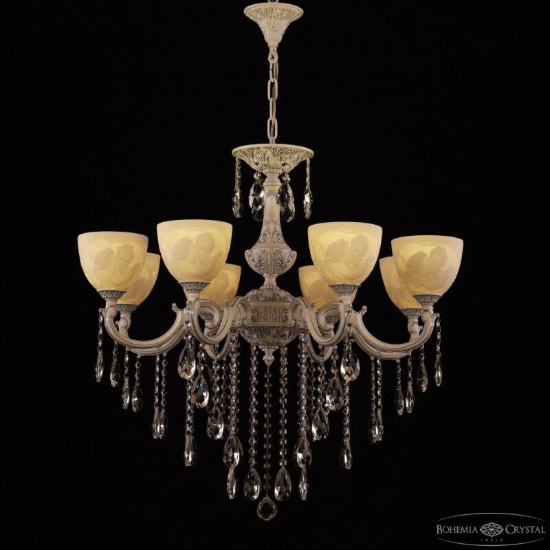 Подвесная люстра Bohemia Ivele Crystal AL7801 AL78101/8/250 B WMN P1 U Angel