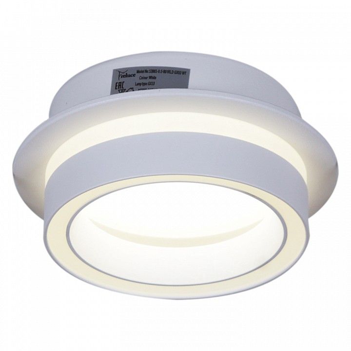 Встраиваемый светильник Reluce  53003-9.0-001RLD GX53 WT