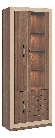 Шкаф-витрина Нобиле ШВтВ-ФСД-БЯН Шкаф-витрина Нобиле ШВтВ-ФСД-БЯН