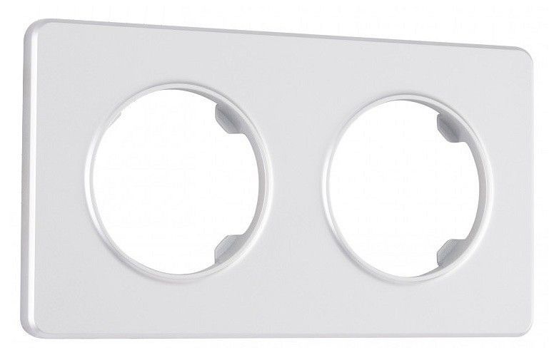 Рамка на 2 поста Arte Milano am-502.15 502.15-2.silver