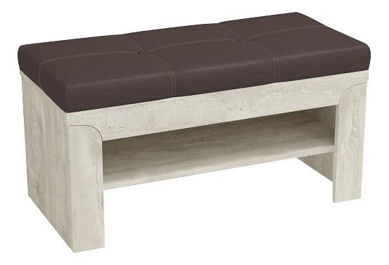 Банкетка-стеллаж для обуви Лючия 33.21