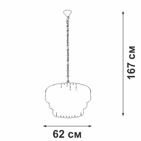 Подвесная люстра Vitaluce V5353 V5353-8/11