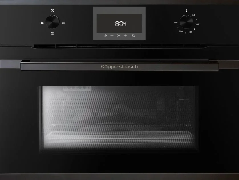Встраиваемая микроволновая печь Kuppersbusch CM 6330.0 S6 Black Steel