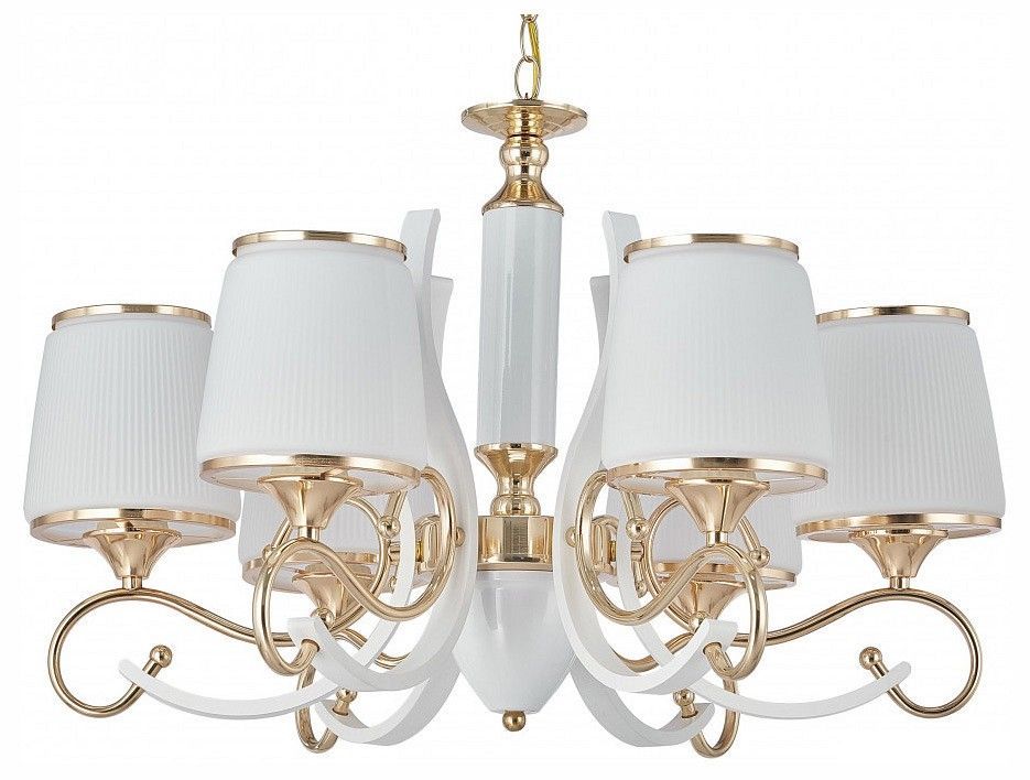 Подвесная люстра Arte Milano Florentia-3857 303857/6 Wh/Gd